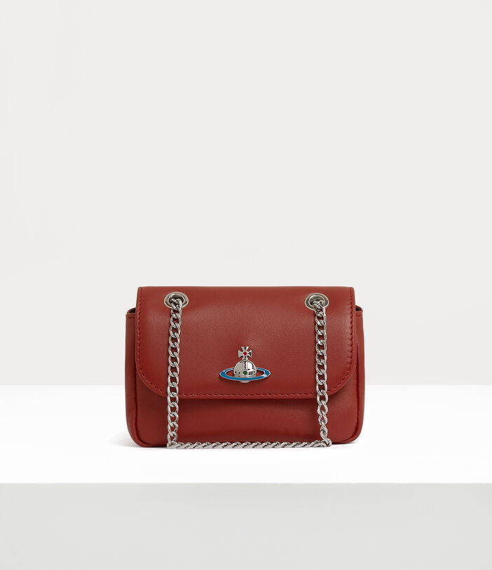 Vivienne Westwood NAPPA SMALL PURSE WITH CHAIN